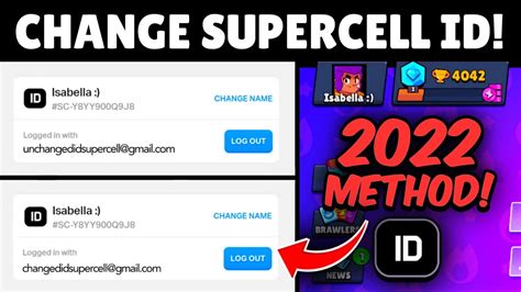 how to change username in supercell.